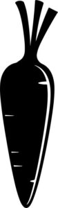 simple carrot graphic