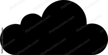 simple cloud shape
