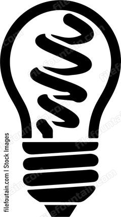 Spiral Light Bulb