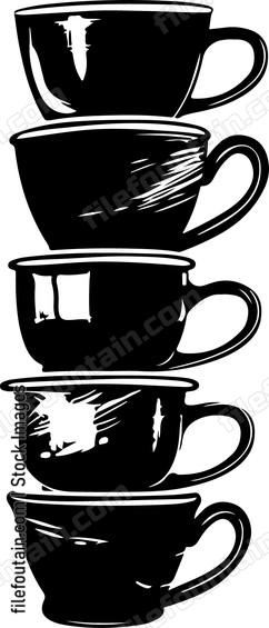 Stack Of Cups