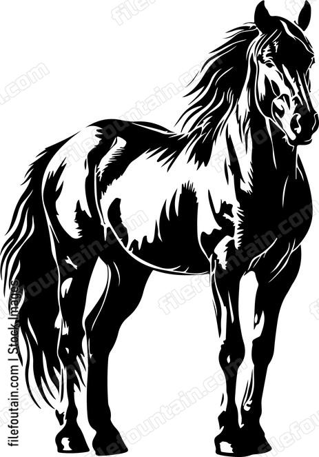 Standing Horse