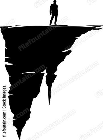 Standing On A Cliff