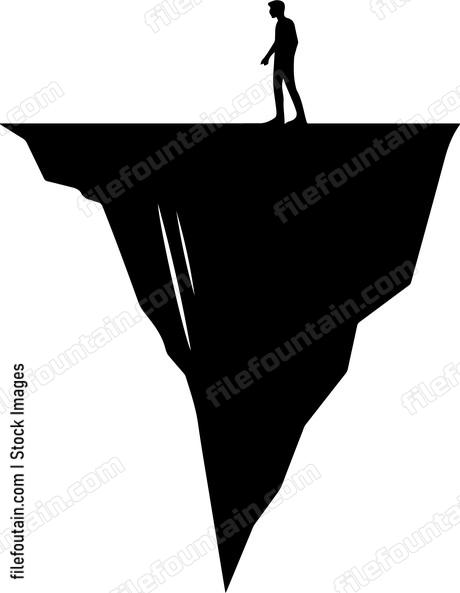 Standing On A Cliff