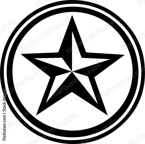 Stars Circle Design