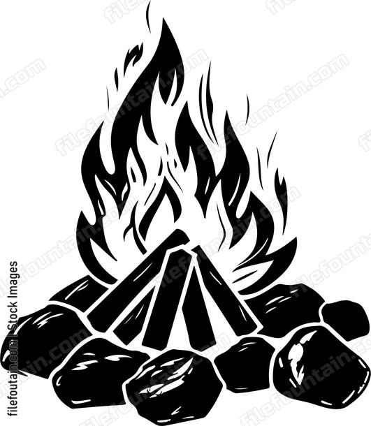 Stone Campfire