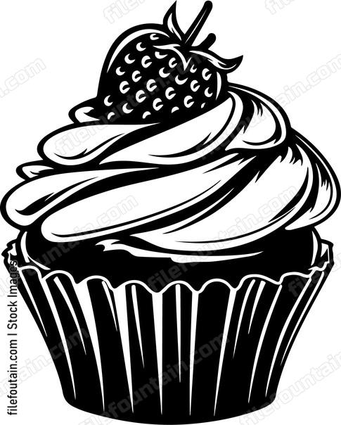 Strawberry Cup Cake