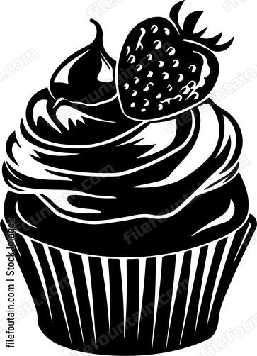 Strawberry Cup Cake