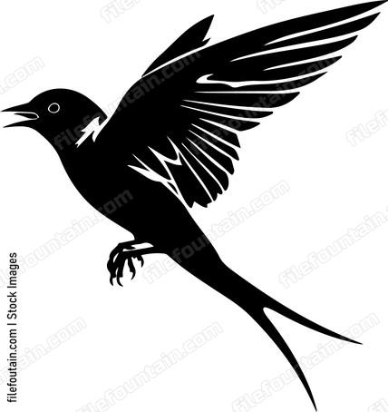 Swallow Bird Silhouette
