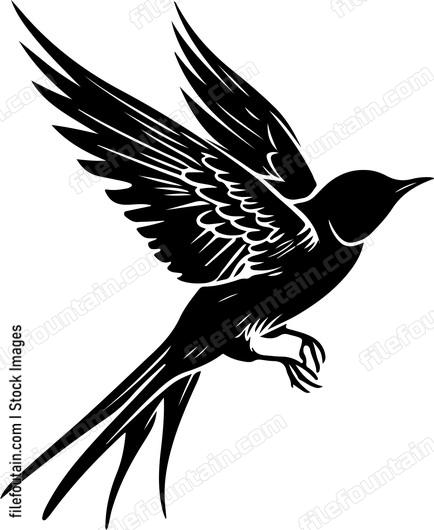 Swallow Bird Silhouette