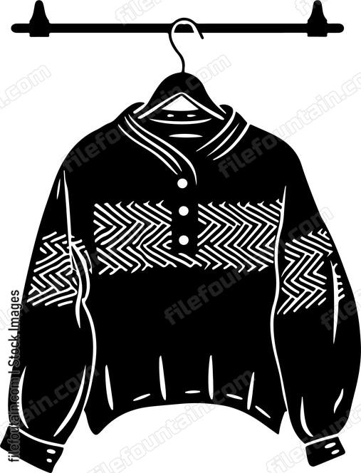 Sweater On Hanger