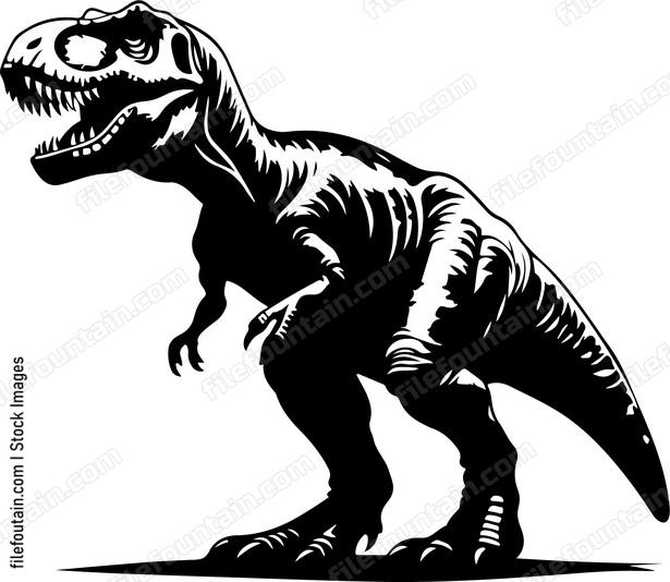T rex Pose