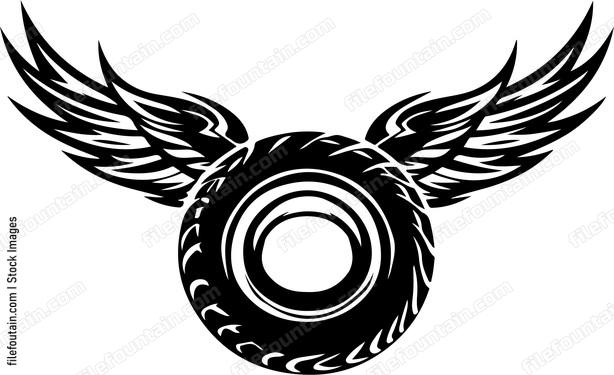 Tire With Wings