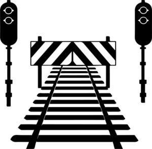 Train Rails Barrier