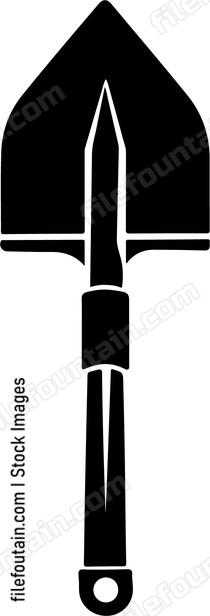 Tri fold Army Shovel