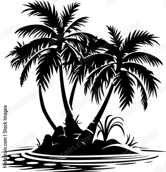 Tropical Palm Island