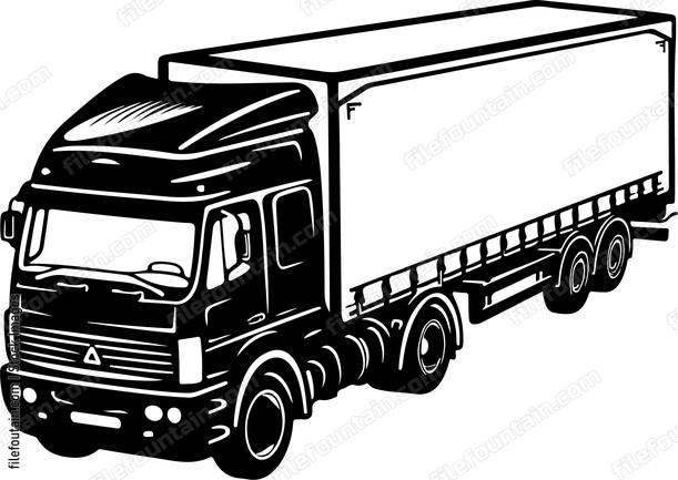 Truck Aerial View