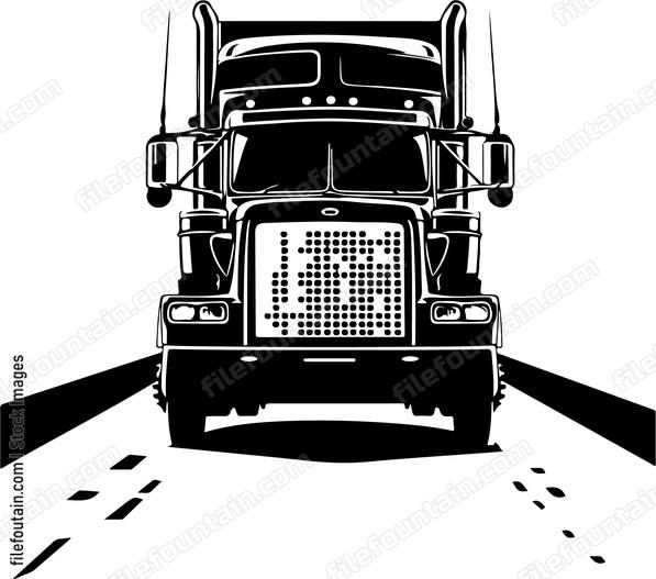 Truck On Road