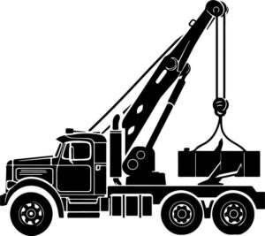 Truck Towing Crane