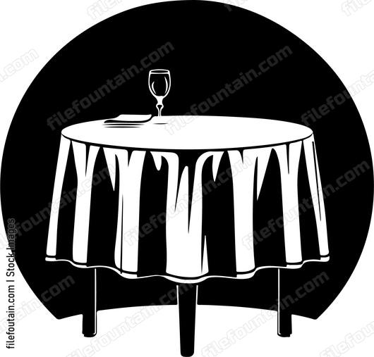 White Table Cloth