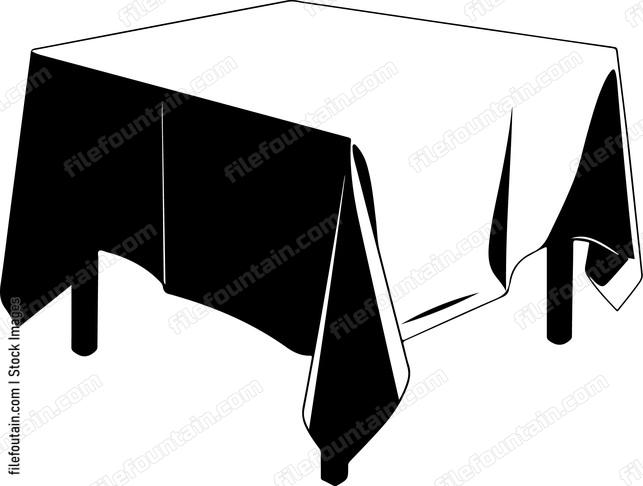 White Table Cloth