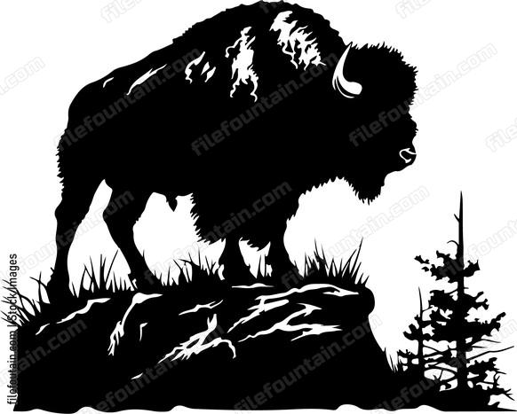 Yellowstone National Park Bison