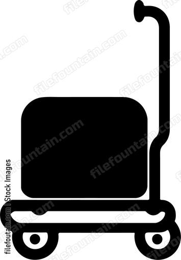 Airport Baggage Cart