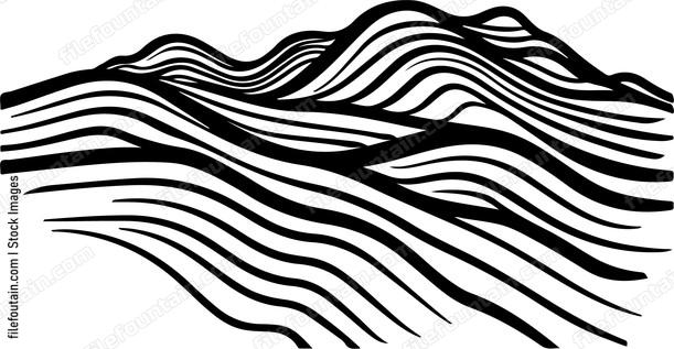 Alluvial Fan Landscape