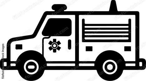 Ambulance vehicle emergency transport