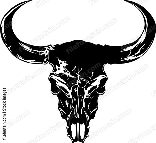 Animal Skull Bull