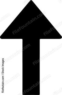arrow pointing up