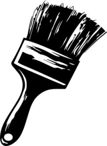 Bristled painting tool