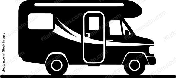 Camper With Flashlight