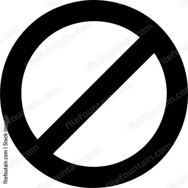 Cancel Sign