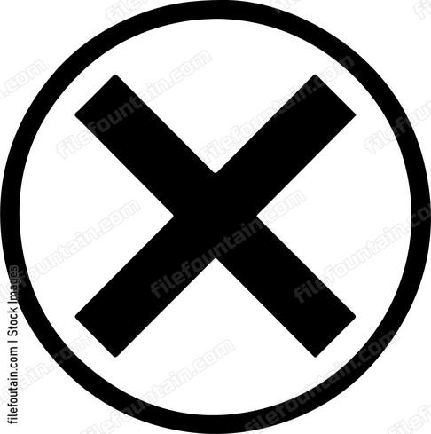 Cancel Sign