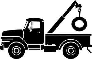 Car Accident Recovery Truck