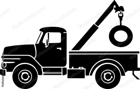 Car Accident Recovery Truck