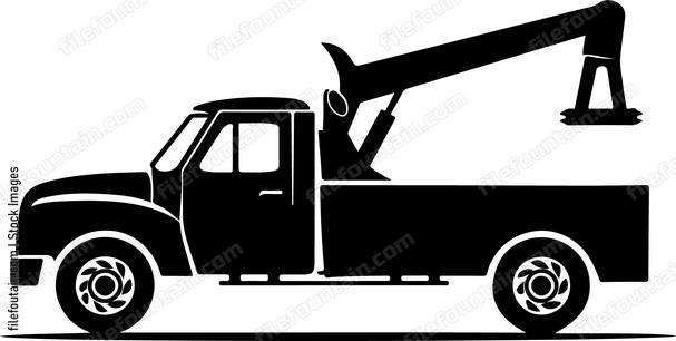Car Accident Recovery Truck