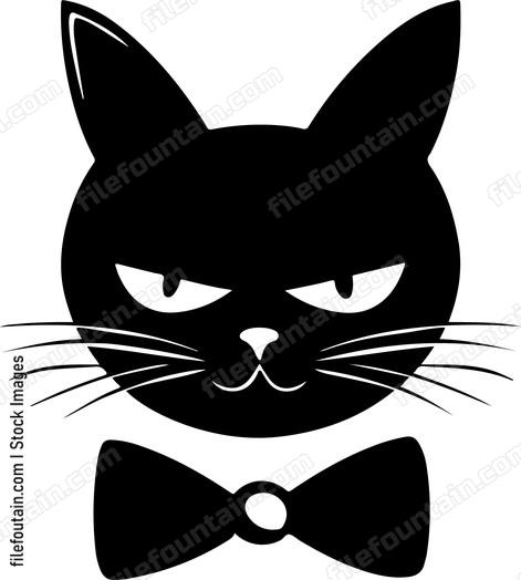 Cat In Bowtie
