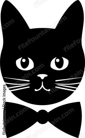 Cat In Bowtie