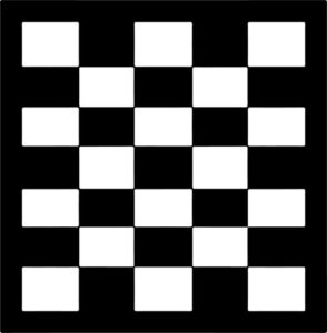 Checkered Square Frame