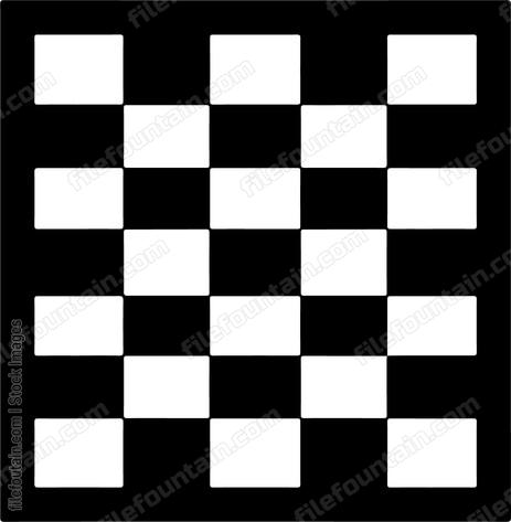Checkered Square Frame