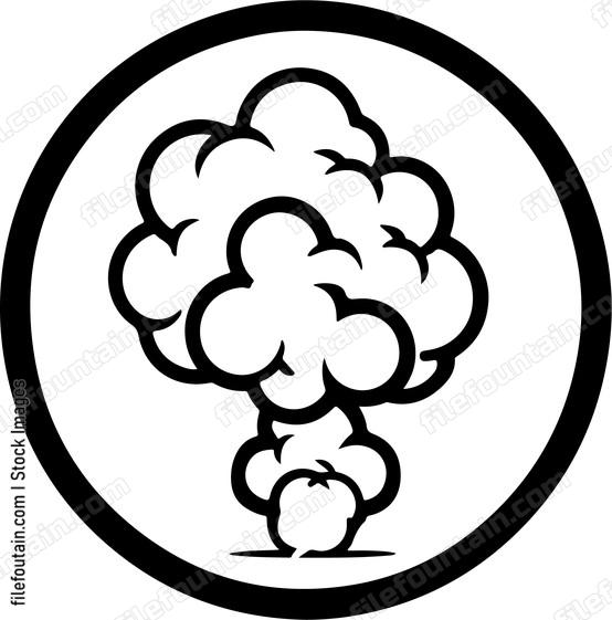 Circle around cloud