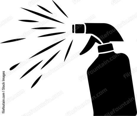 Cleaning With Spray
