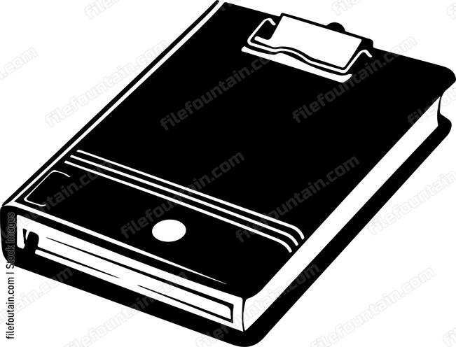 clipboard with blank page