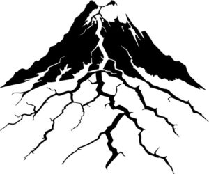 Cracked Volcano Floor