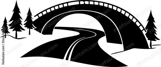 Curved Road Bridge