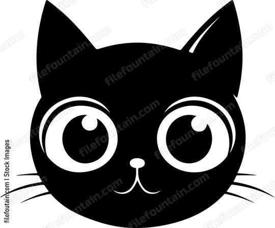 Cute Cat Big Eyes