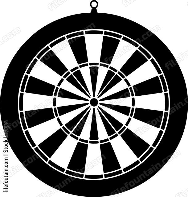 Darts And Board