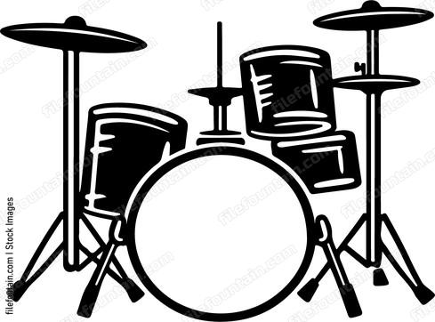 Drum kit outline