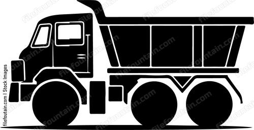 Dump Truck And Loader